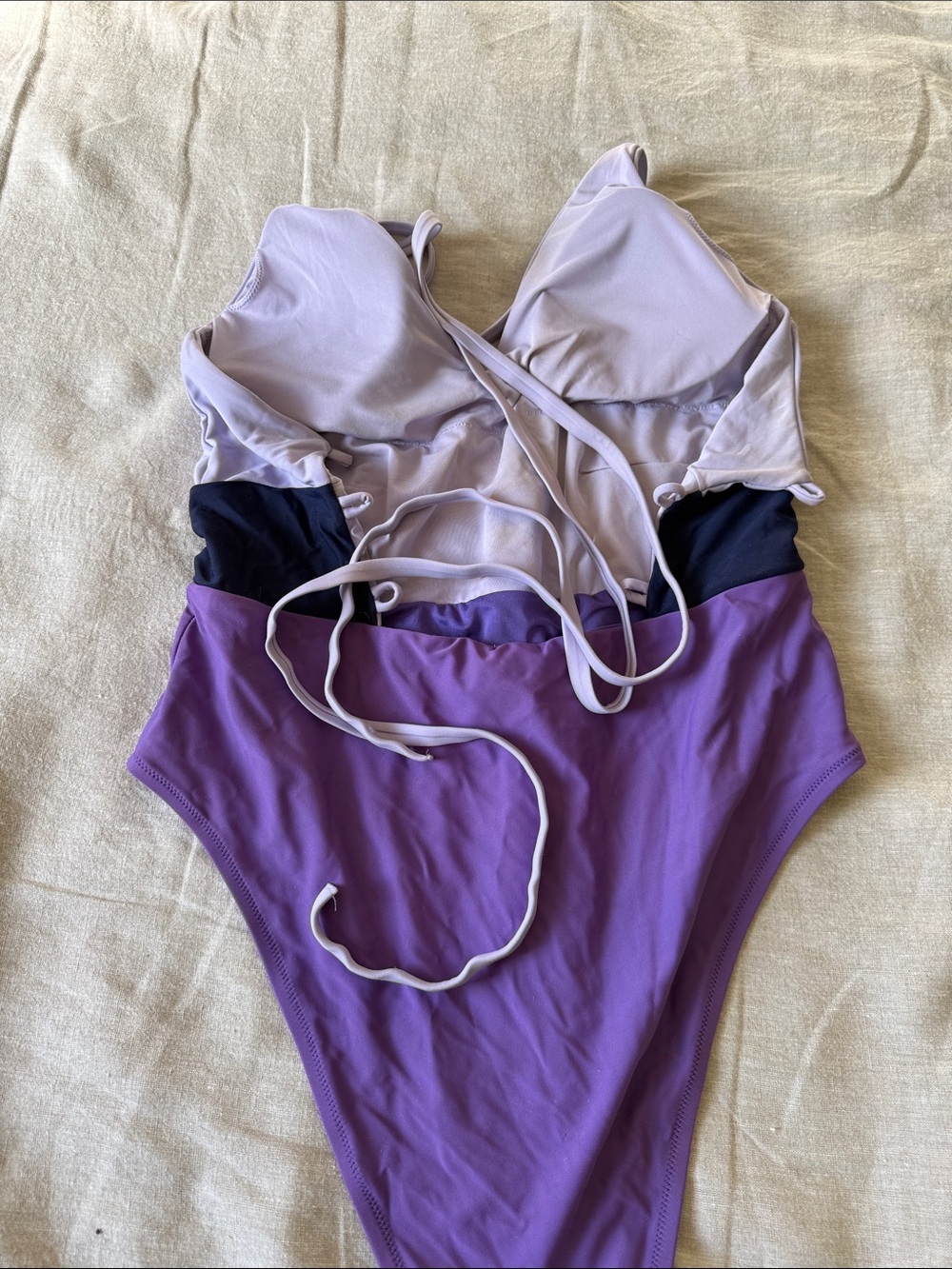 Colorblock One-Piece Swimsuit - Picture 2 of 3